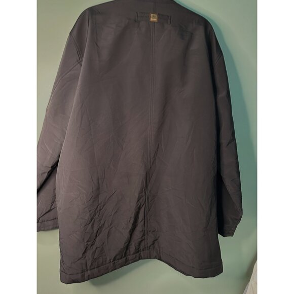 Rainforest Mens XL Black Field Jacket Thermolite Insulated Utility Corduroy neck - Picture 2 of 9